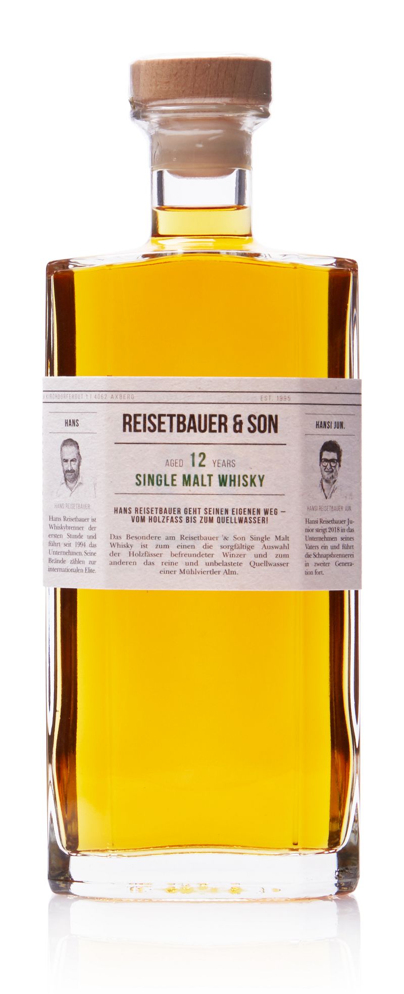 12 Years Malt Whisky Single Cask Reisetbauer